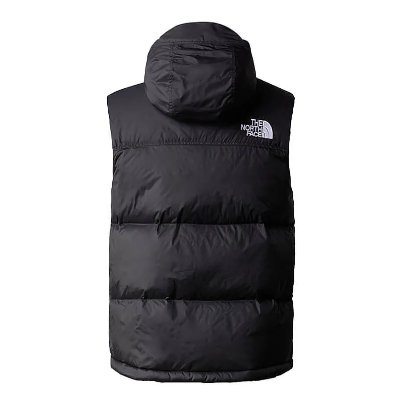 1996 Retro Nuptse Vest - Recycle TNF Black