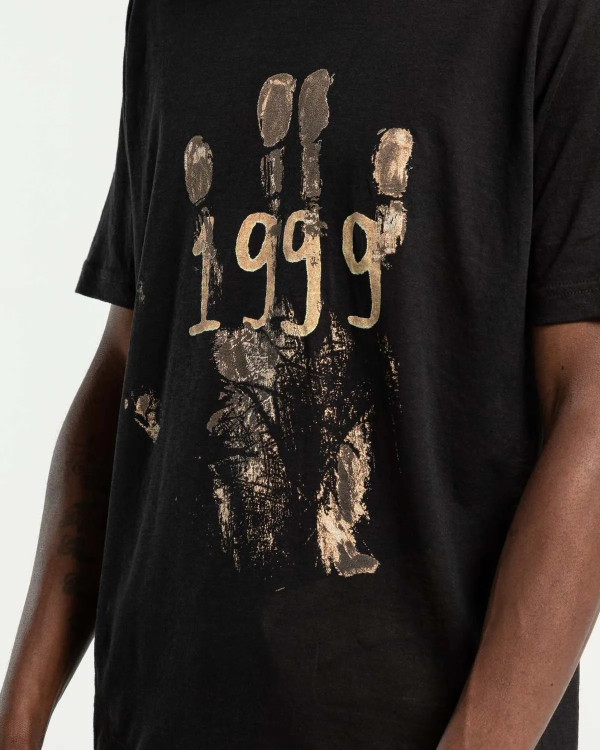 1999 Hand Slim T Shirt - Black