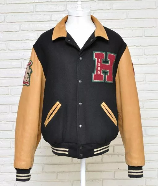 1999 Howard University HBCU Black Letterman Jacket | TLC