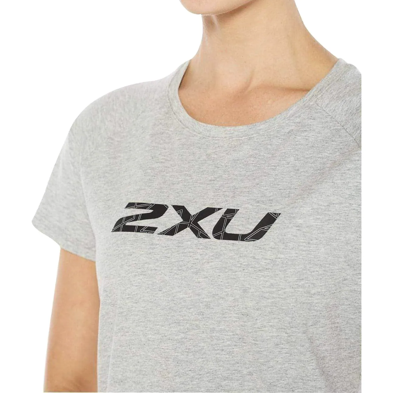 2XU Contender Short Sleeve Womens Running Top - Grey