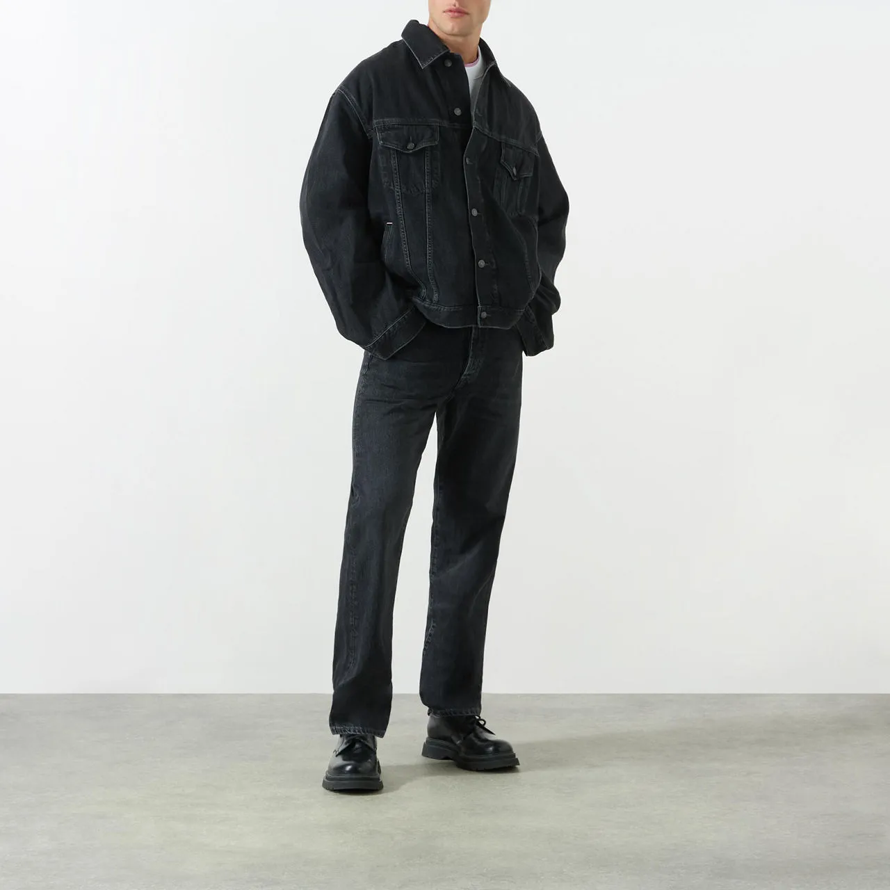 ACNE STUDIOS The Sustainable Edit 1996 Straight-Leg Jeans - Black