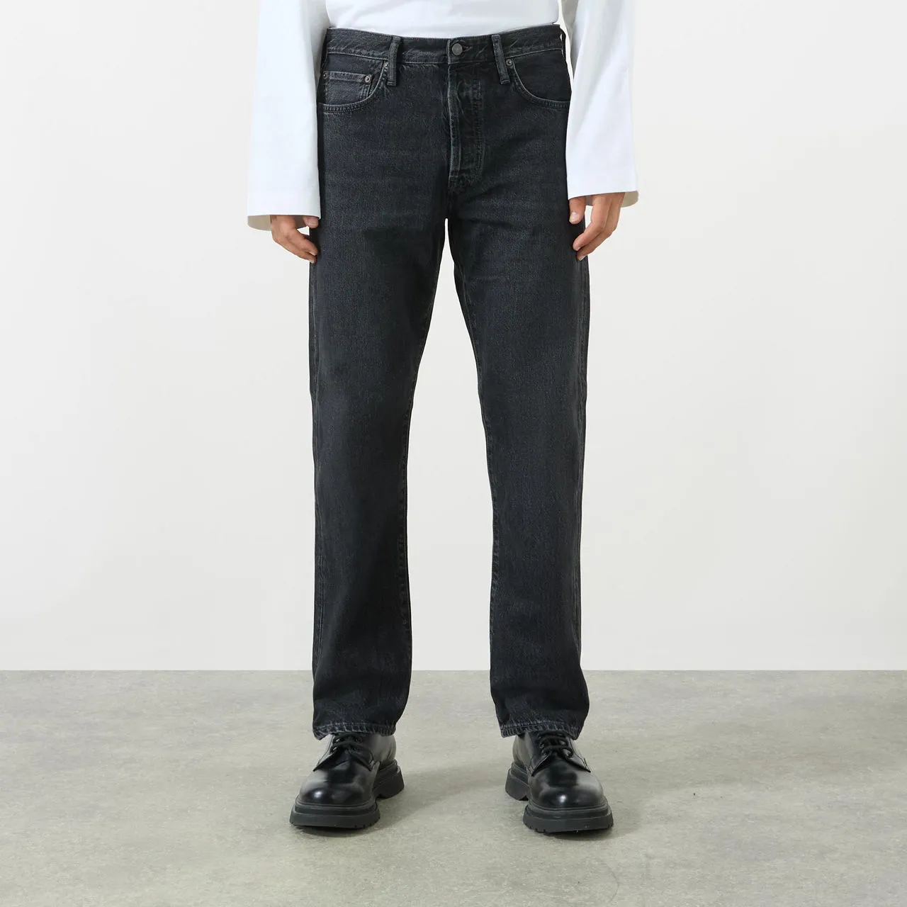 ACNE STUDIOS The Sustainable Edit 1996 Straight-Leg Jeans - Black