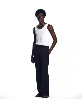 AJABENG Antwi Crochet-Knit Bell Bottom Pants