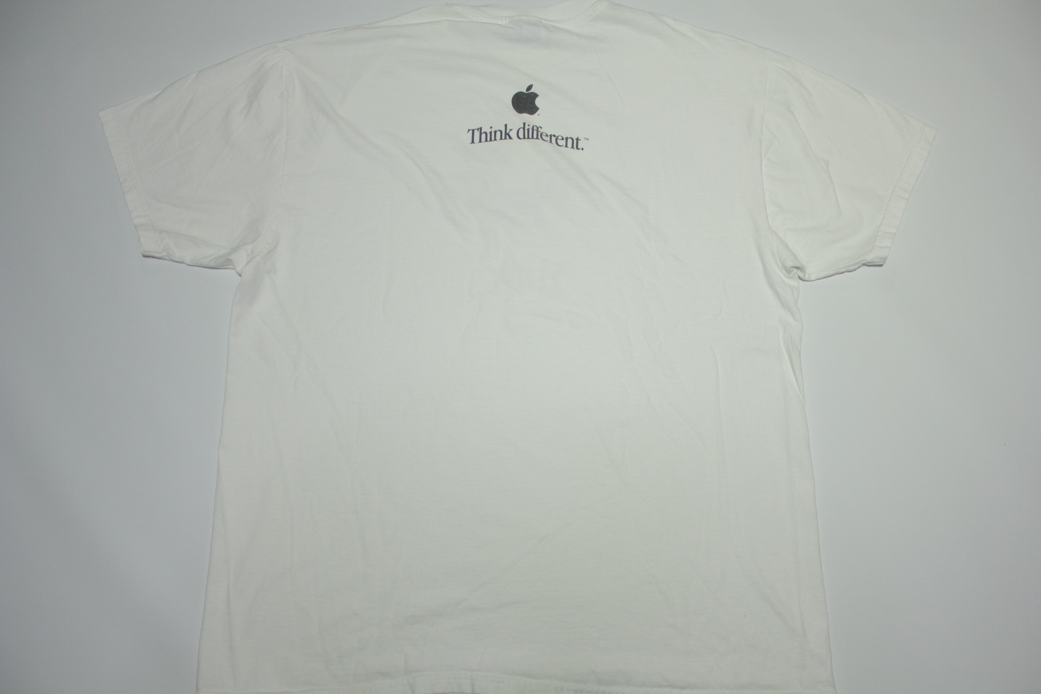 Apple Computers Yum 5 Flavors Think Different 1999 Vintage 90's Hanes Software T-Shirt