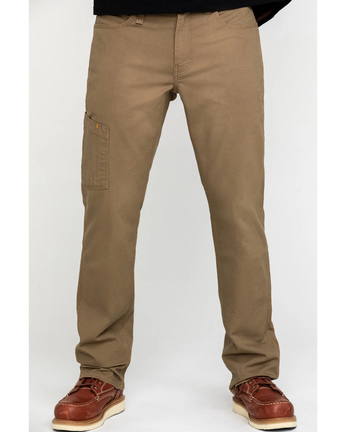 Ariat Men's Khaki Rebar M4 Made Tough Durastretch Straight Leg Work Pants