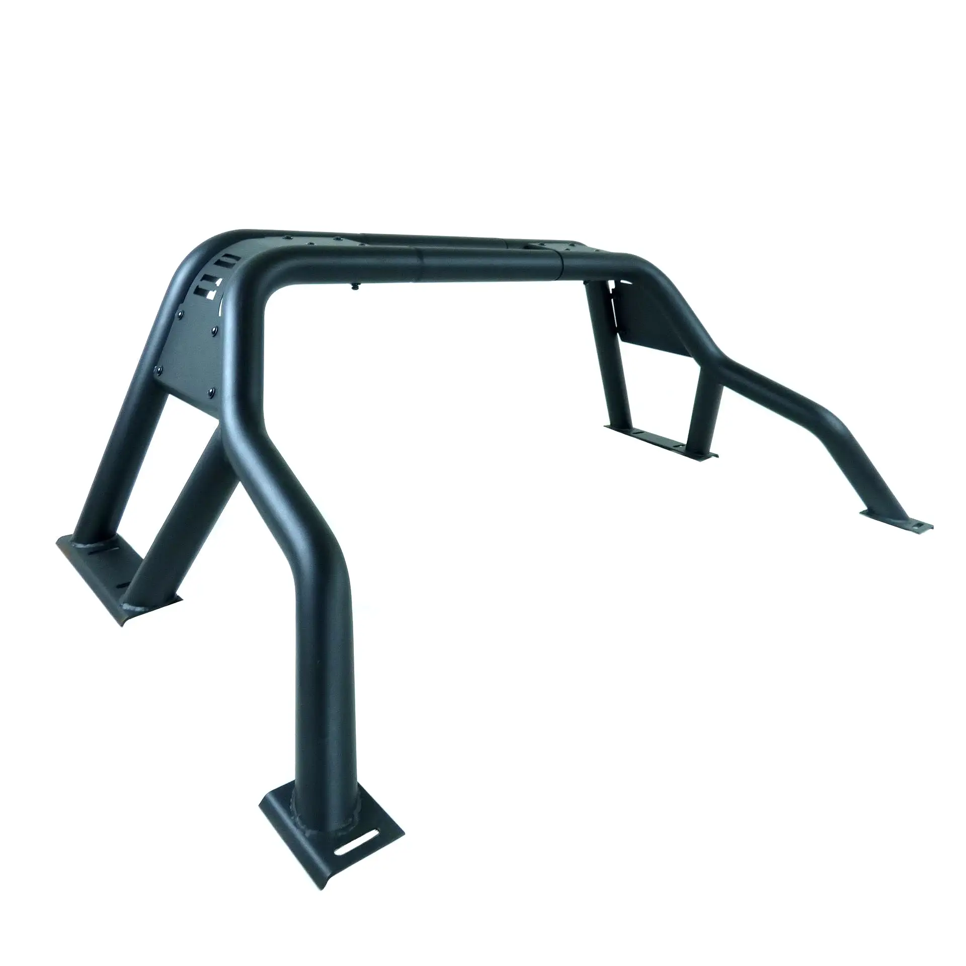 Black Short Arm Roll Sports Bar for the Mitsubishi L200 1996-2005