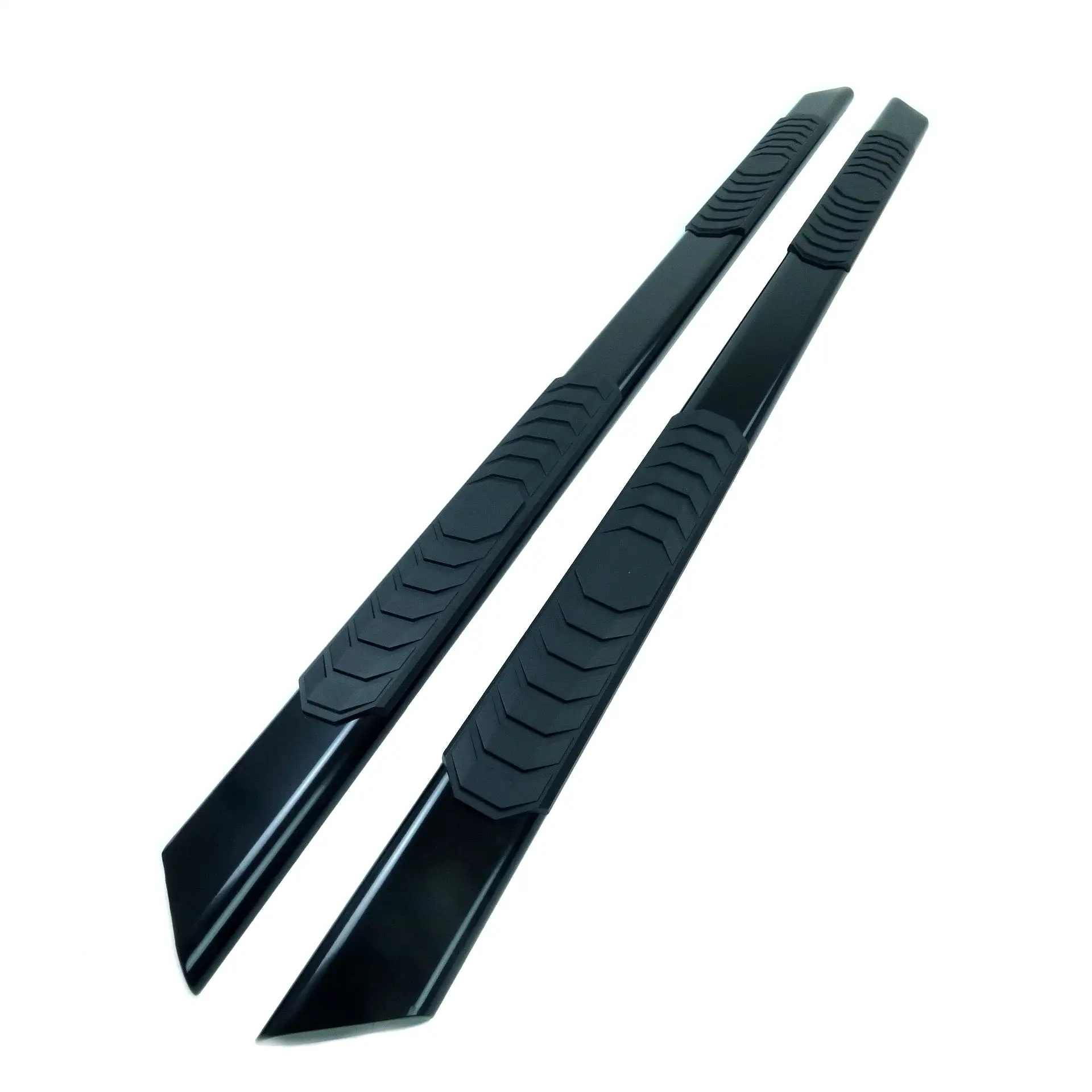 Black Sonar Side Steps Running Boards for Mitsubishi L200 Double Cab 1996-2005