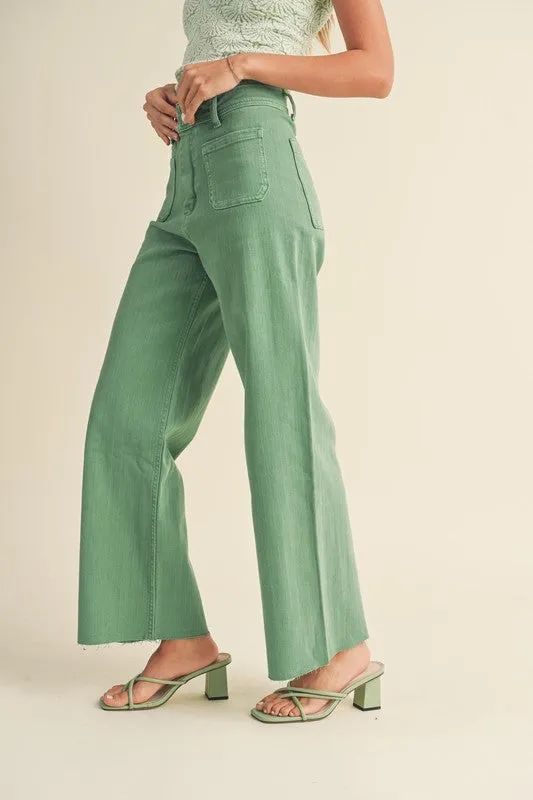 CARSON WIDE LEG PANTS