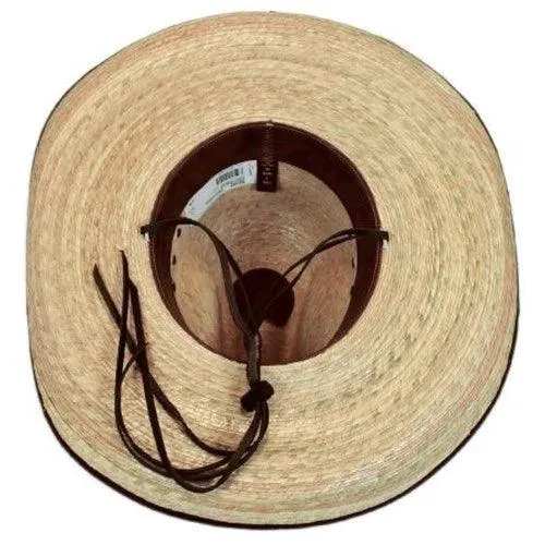 Charlie 1 Horse Natural Bandito B Gus Palm Leaf Straw Hat CSBNDTB9550