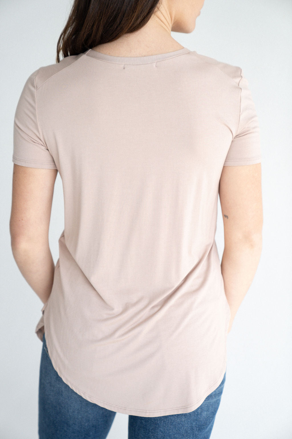 CJ's Favorite Scoop Neck Tee