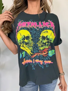 Daydreamer Metallica Wherever I May Roam Merch Tee Vintage Black