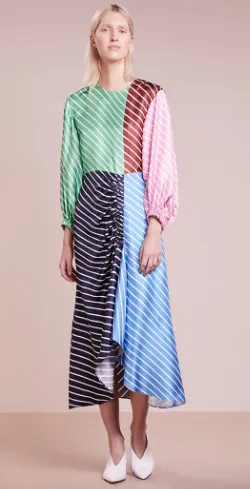 Delfina Stripe Maxi Dress