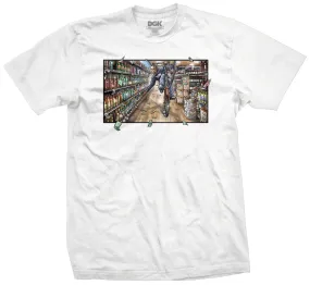 DGK T-SHIRT SPREE WHITE