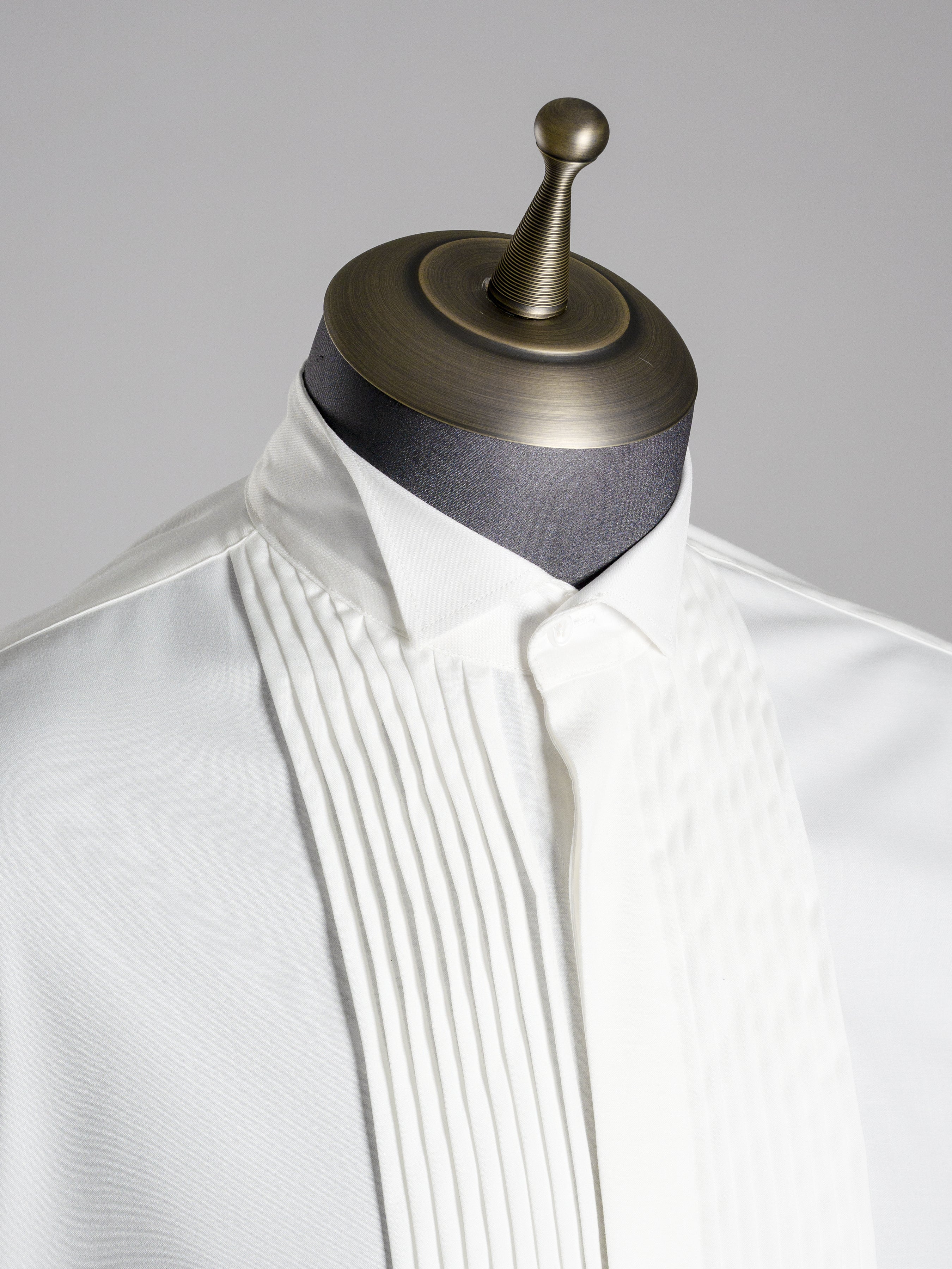 Formal Tuxedo Shirt - White Wing Tip Collar