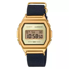 G Shock Vintage Digital Watch Men (A1000MGN-9 - Gold)