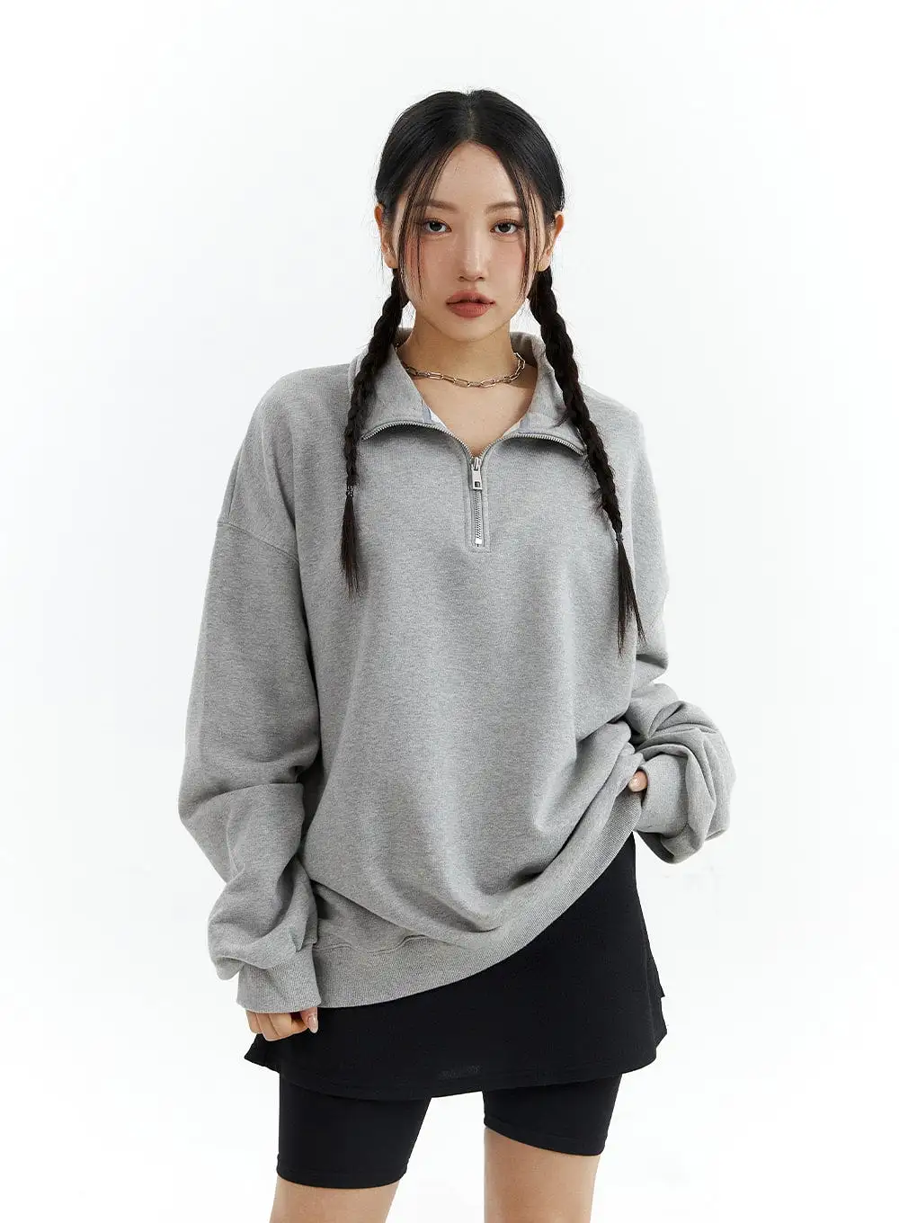 Half-Zip Sweatshirt (UNISEX) CJ424