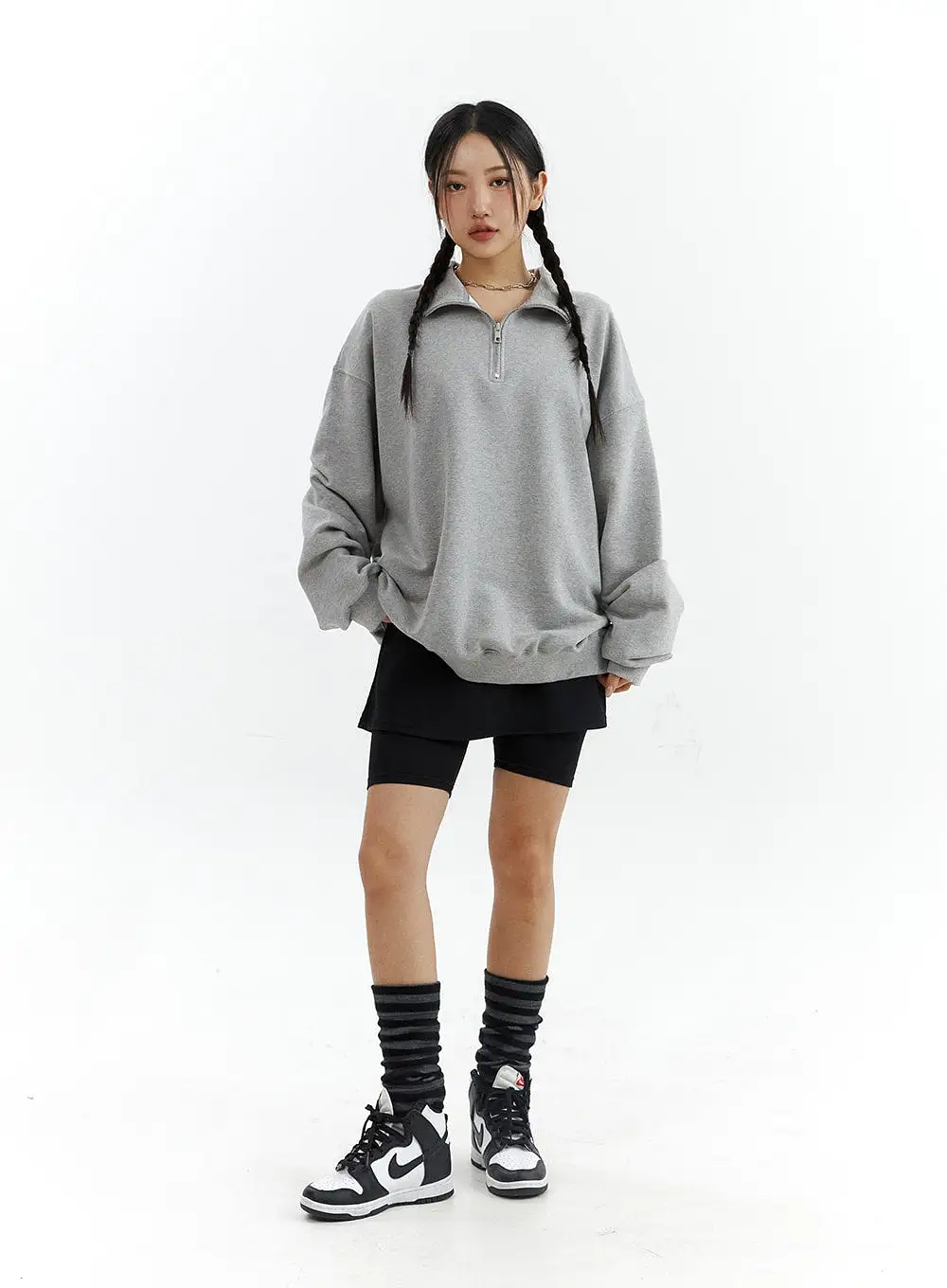 Half-Zip Sweatshirt (UNISEX) CJ424