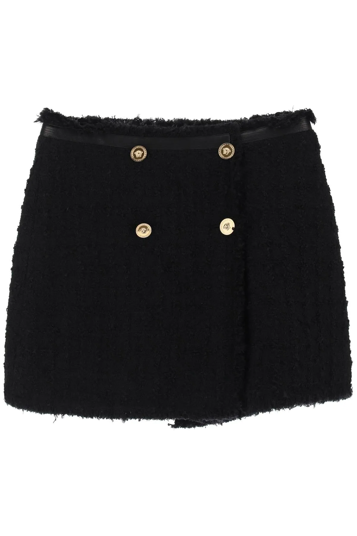 Heritage Mini Skirt In Boucle Tweed