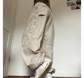 High Waist Wide Leg Cargo Pants dd2