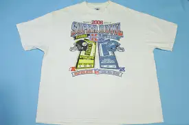 History of Super Bowl XL 2006 Seahawks Steelers Detroit Football T-Shirt