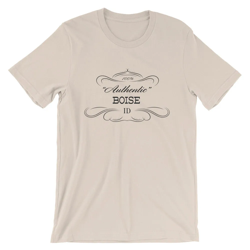 Idaho - Boise ID - Short-Sleeve Unisex T-Shirt - Authentic