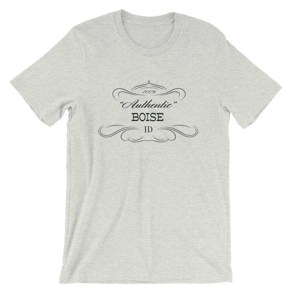 Idaho - Boise ID - Short-Sleeve Unisex T-Shirt - Authentic