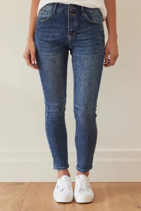 Italian Star Emma Stretch Jeans Dark Wash