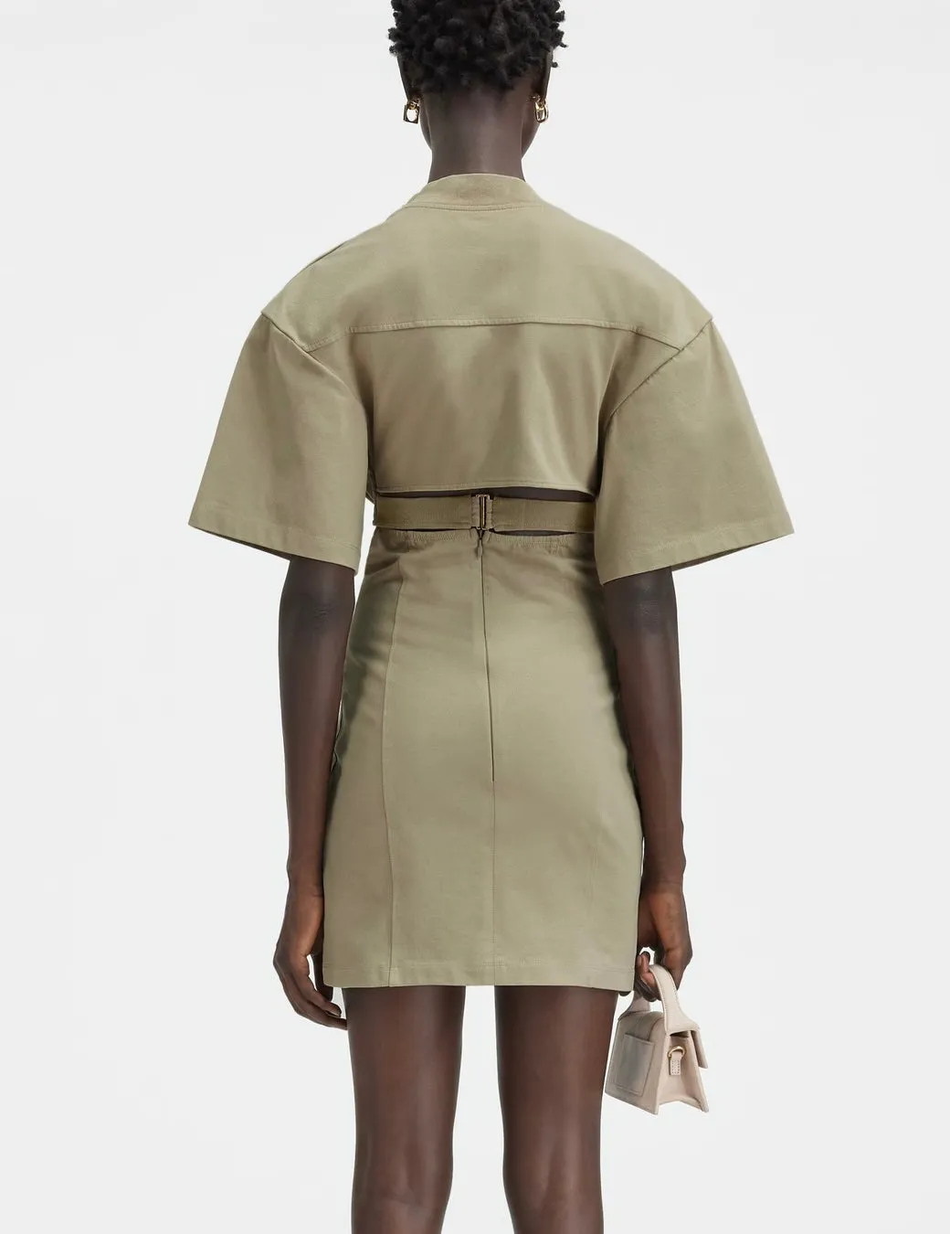 Jacquemus La Robe T-Shirt Bahia in Beige