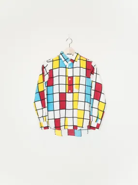 Junya Watanabe 2001 Mondrian Print Shirt