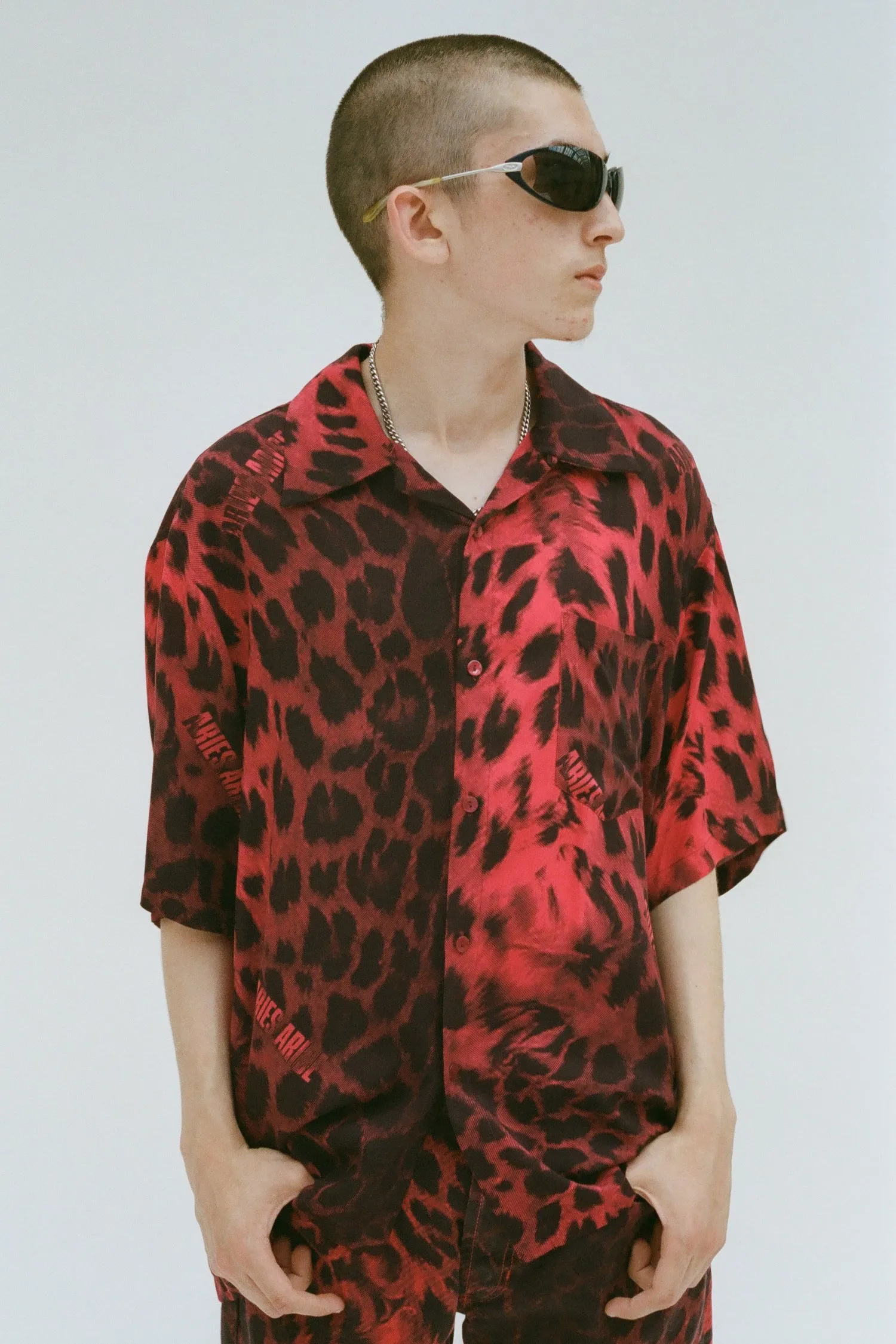 Leopard Hawaiian Shirt