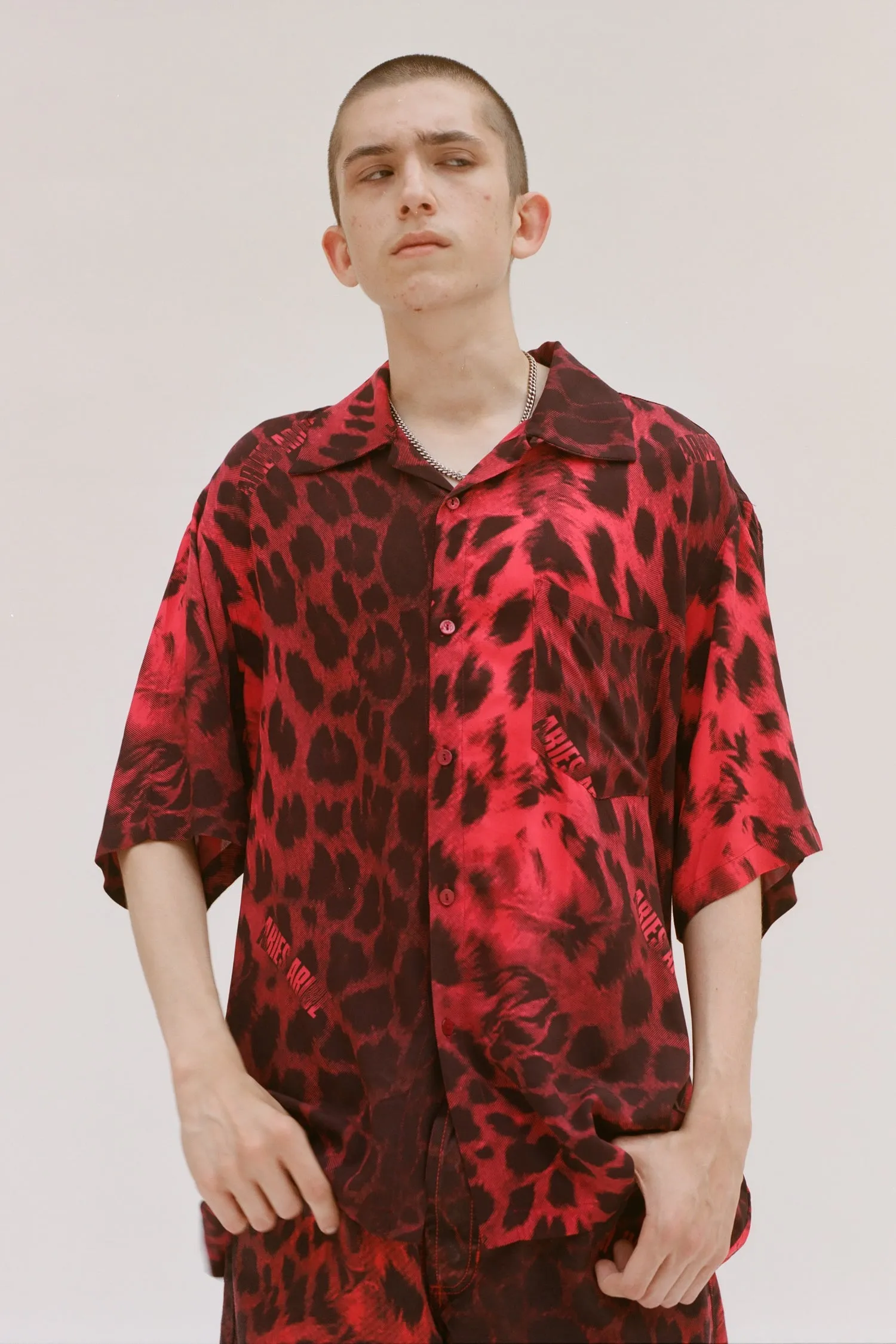 Leopard Hawaiian Shirt