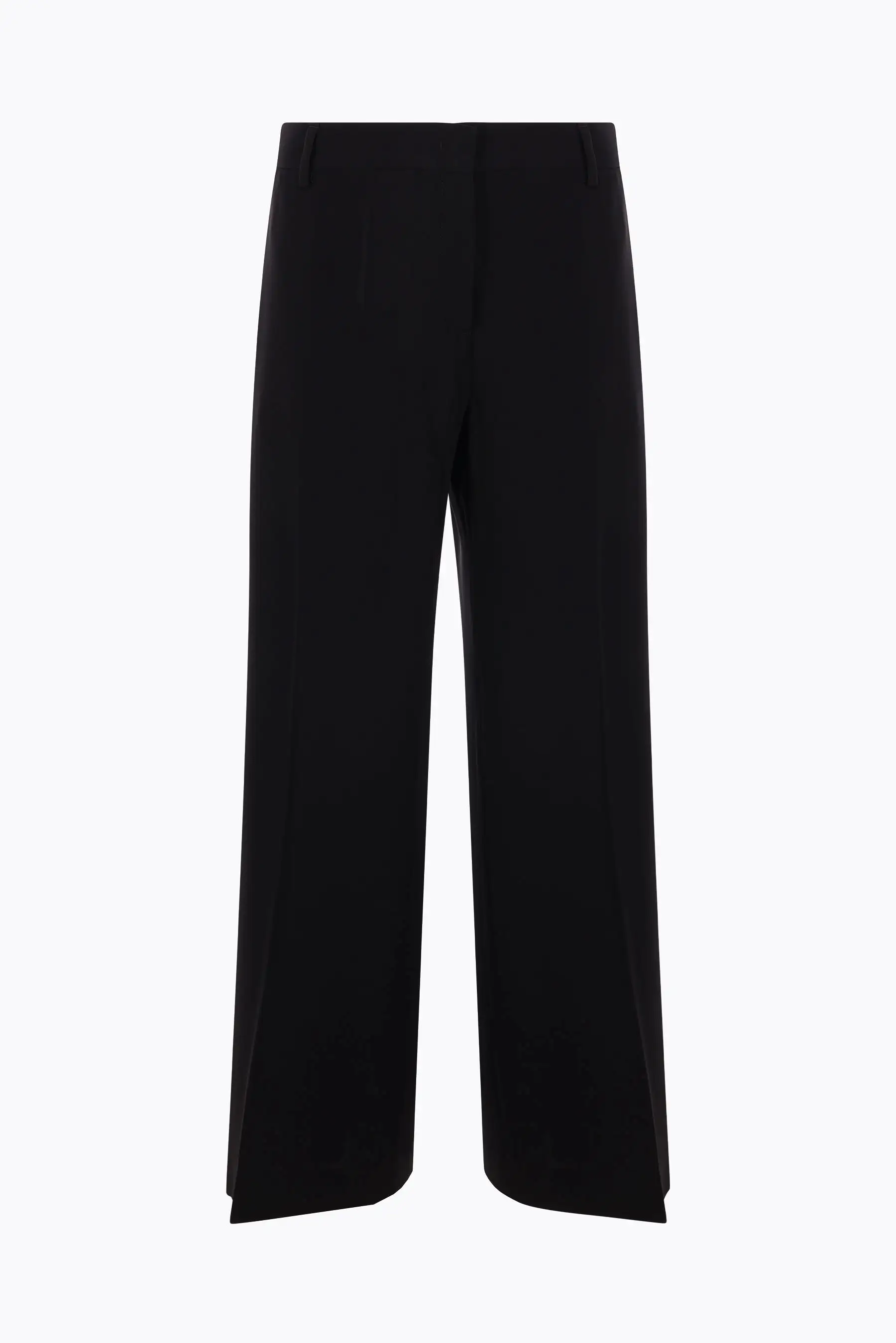 lightweight cady wide-leg pants