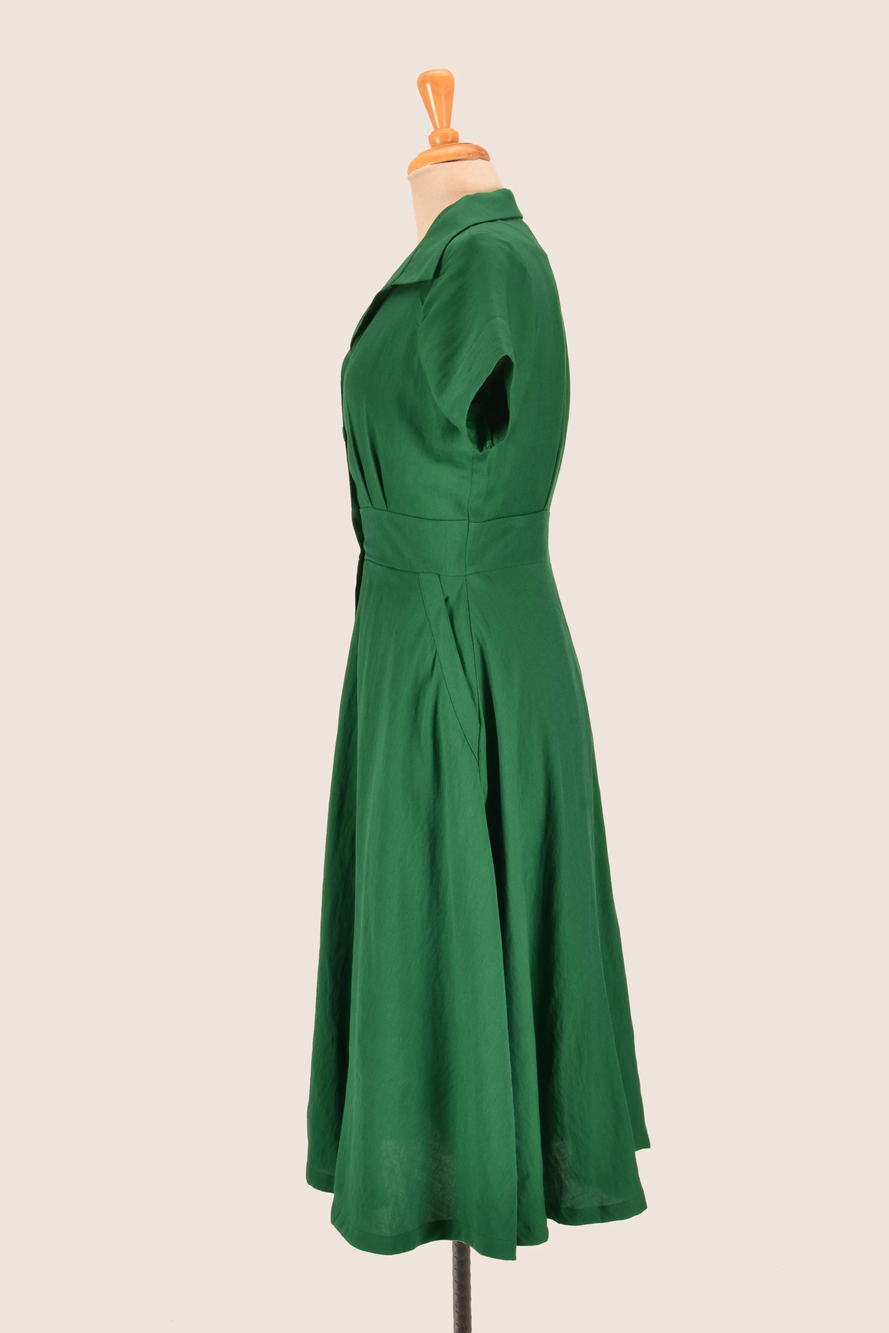 Loretta Green Dress