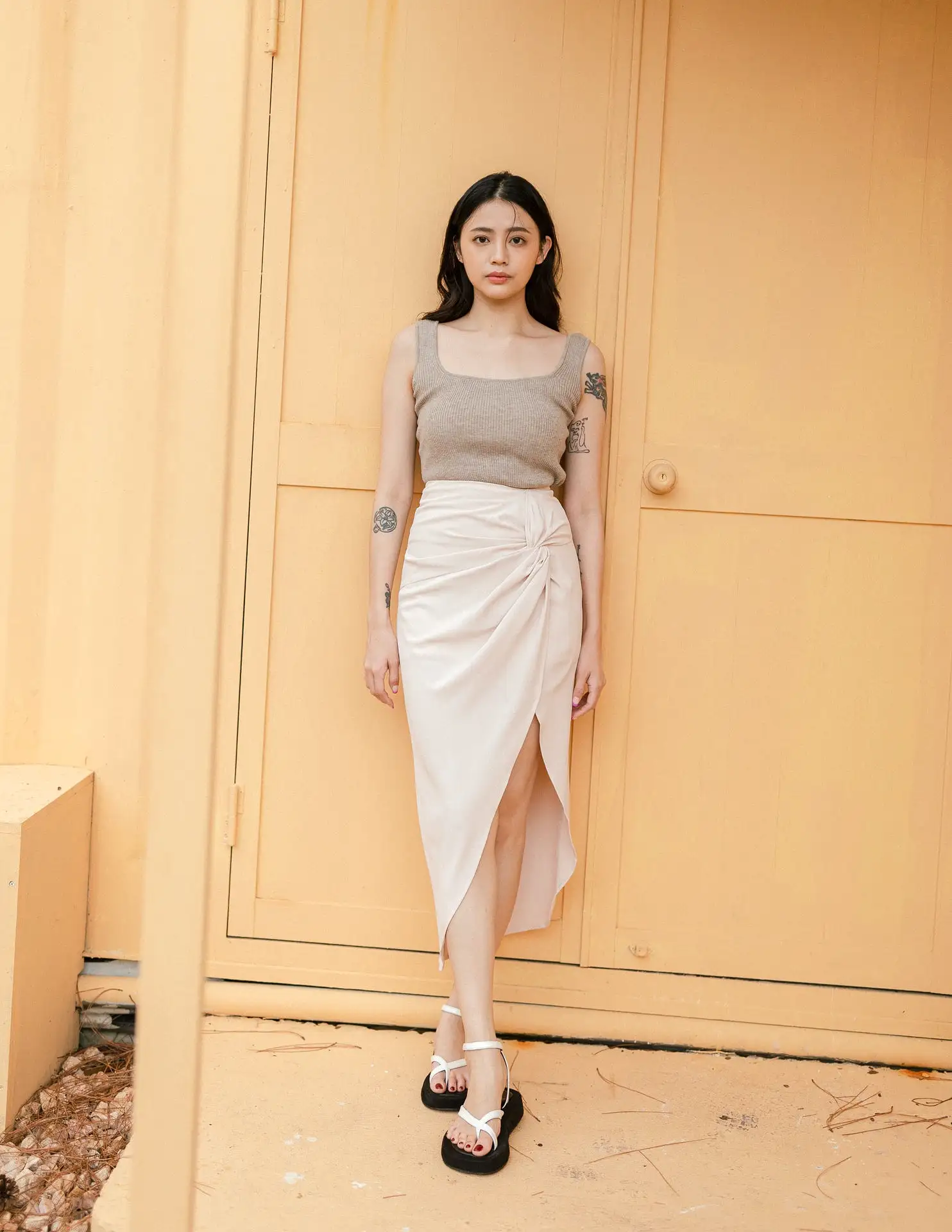 Maribel Skirt in Cream