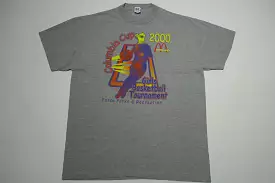 McDonalds Vintage 2000 Columbia Cup Girls Basketball Tournament Russell T-Shirt