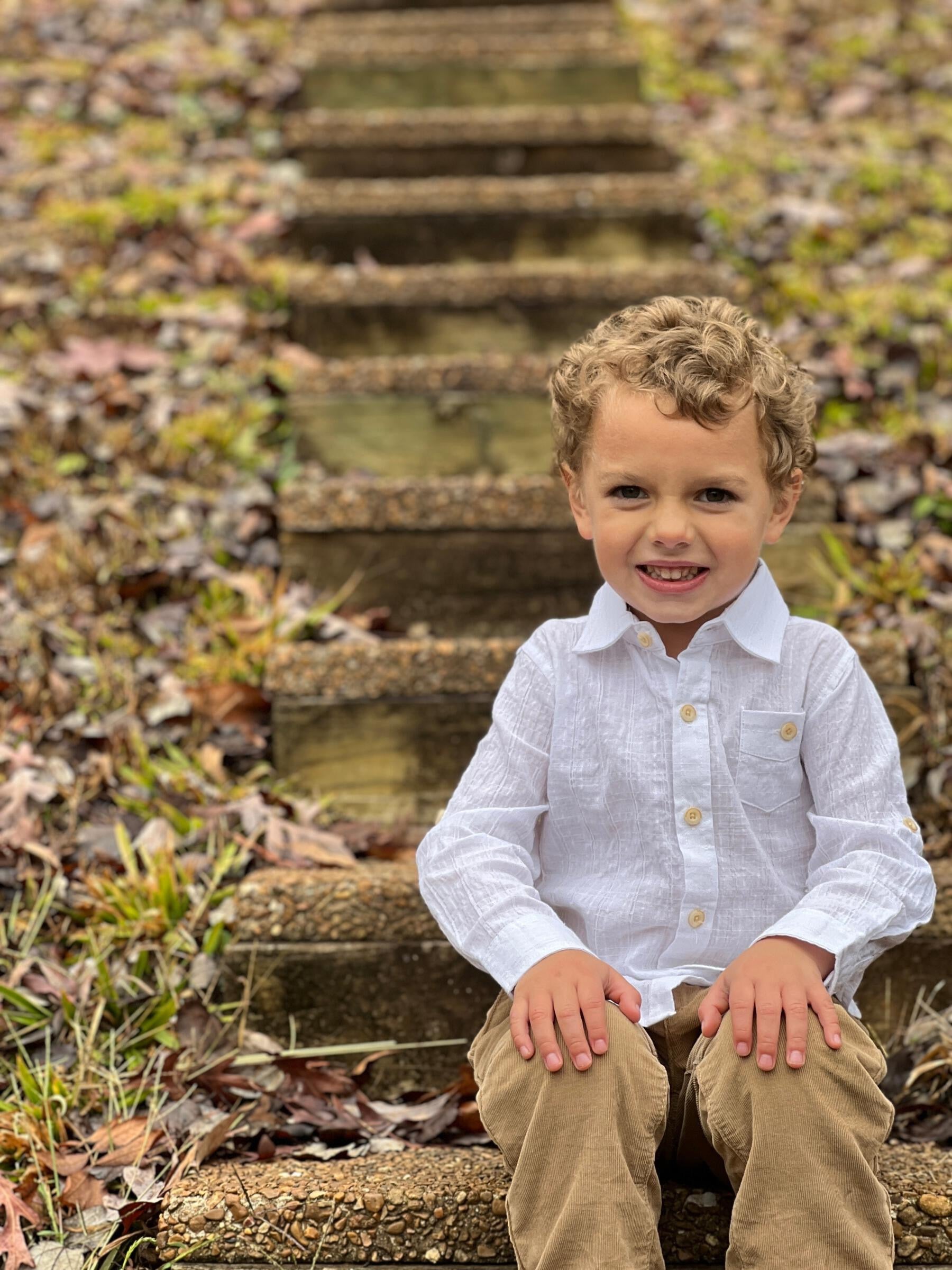 Me & Henry - White Woven Atwood Shirt