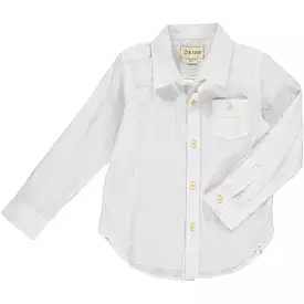 Me & Henry - White Woven Atwood Shirt