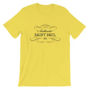 Minnesota - Saint Paul MN - Short-Sleeve Unisex T-Shirt - Authentic