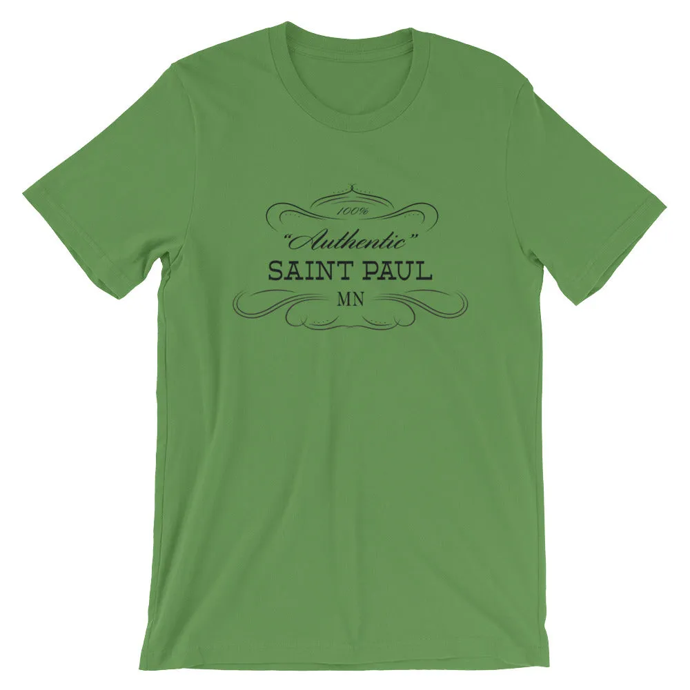 Minnesota - Saint Paul MN - Short-Sleeve Unisex T-Shirt - Authentic