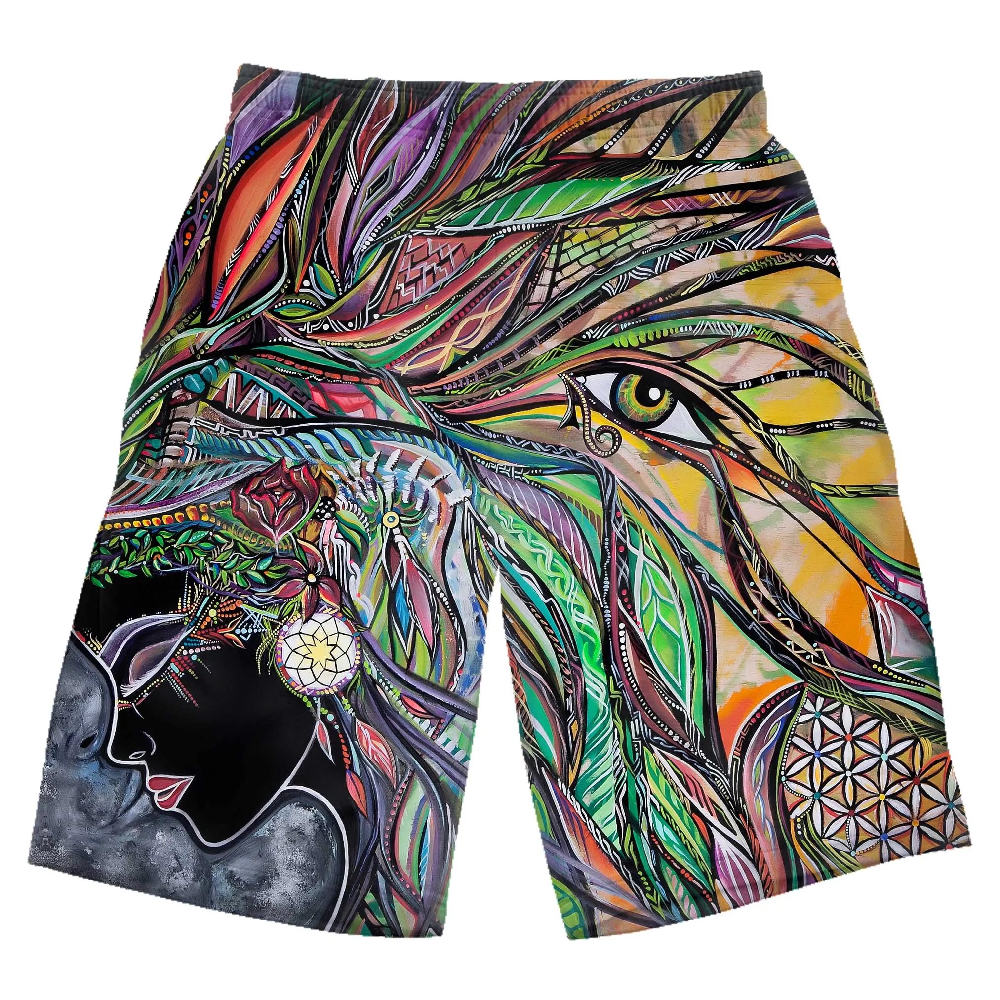 NEON SYNCHRONICITY SHORTS