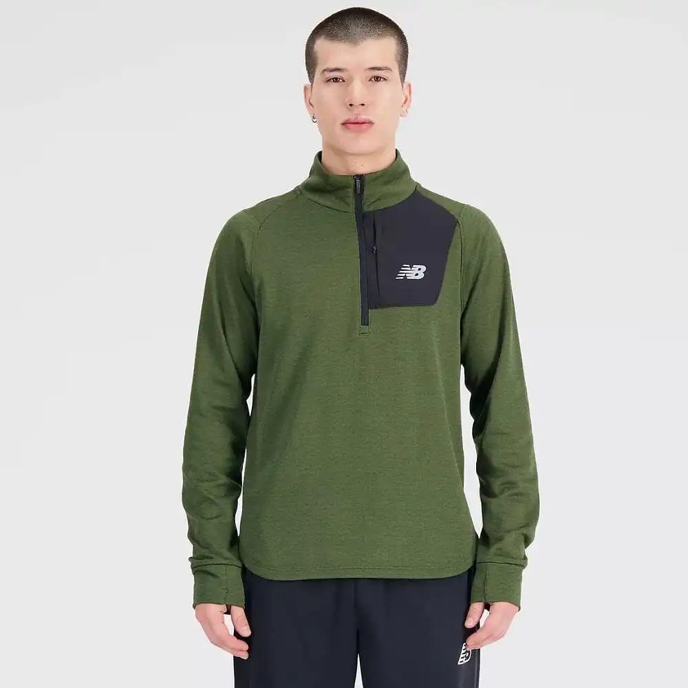 New Balance Men's Heat Grid Half Zip