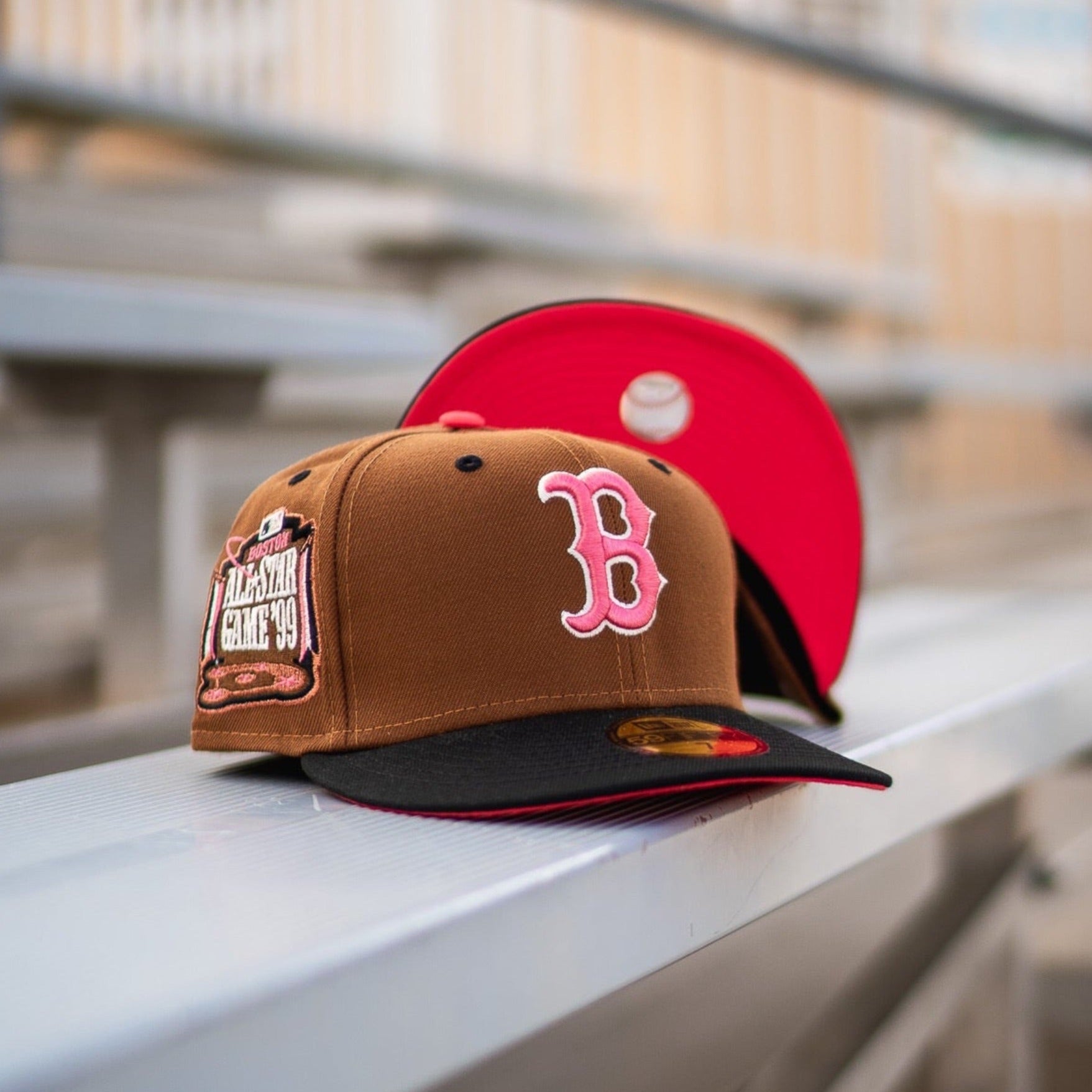 New Era Boston Red Sox 1999 ASG Fuchsia UV (Oak/Black)