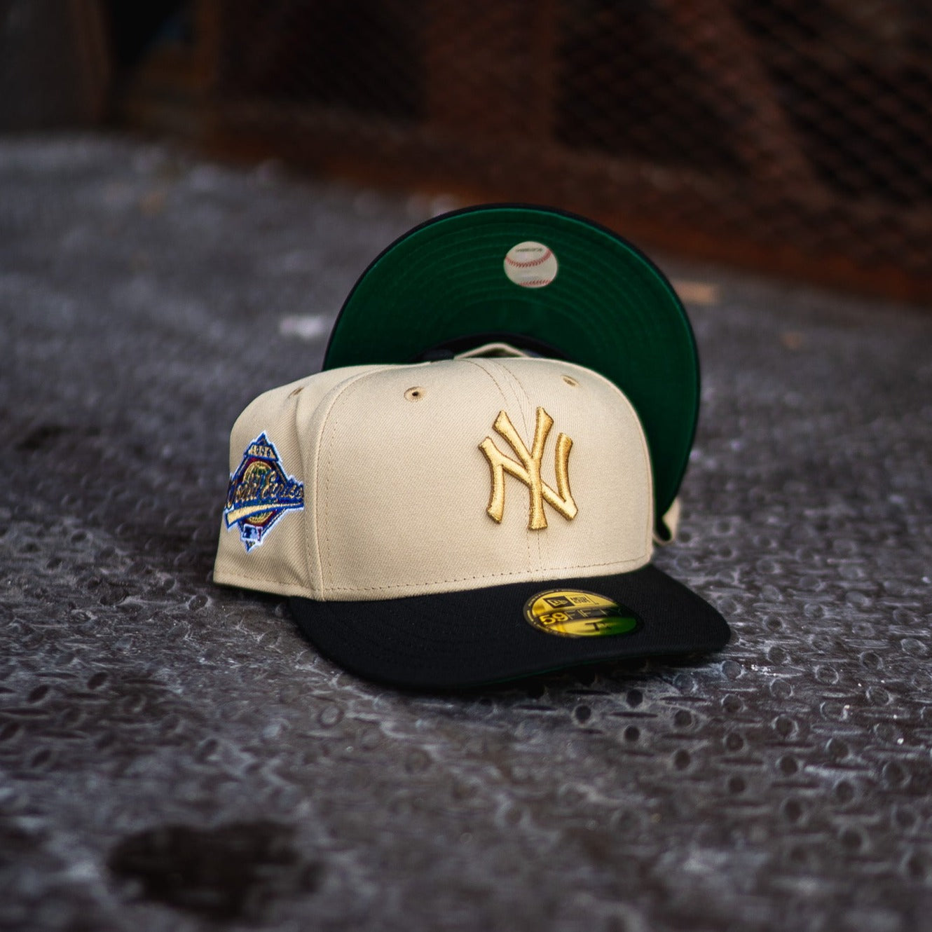 New Era New York Yankees 1996 WS Green UV (Vegas Gold/Black)