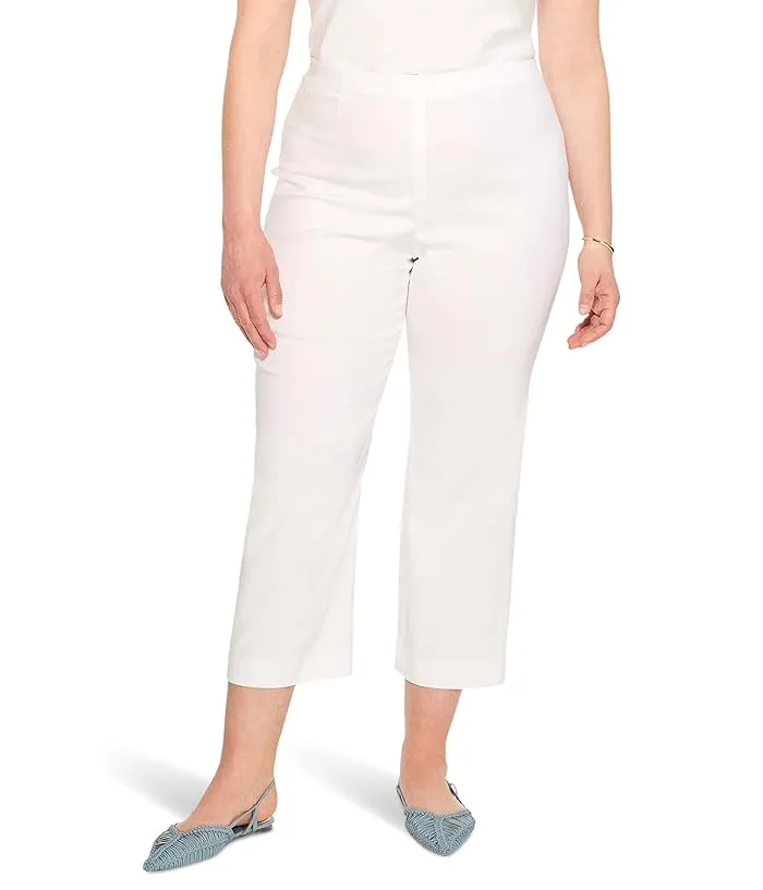 NIC+ZOE Plus Size Polished Wonderstretch Wide Leg Crop Pants