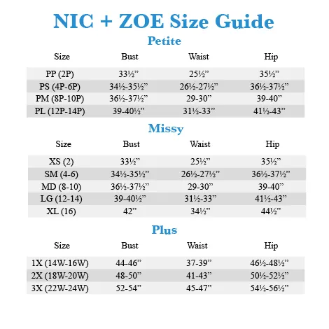 NIC+ZOE Plus Size Polished Wonderstretch Wide Leg Crop Pants