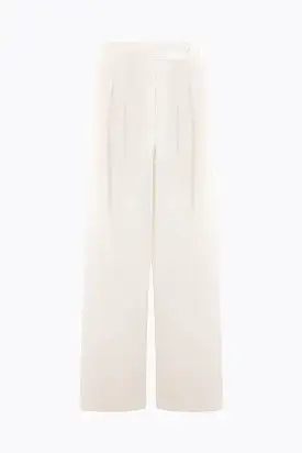 Pamplona cotton wide-leg pants