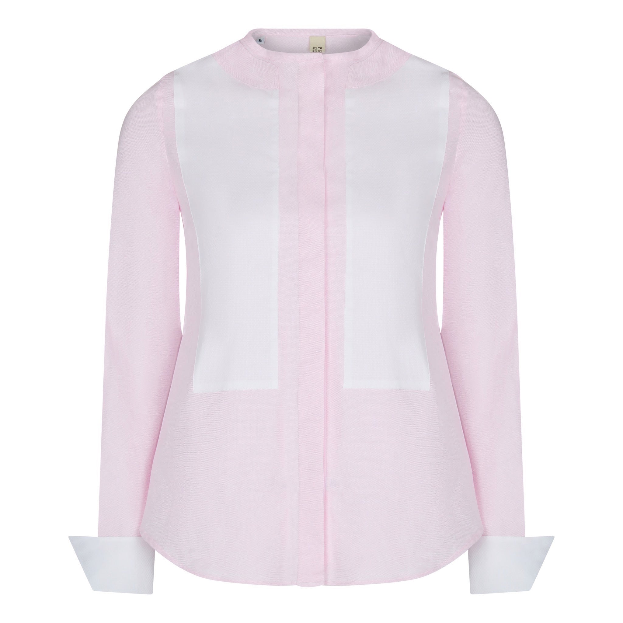 Ponza pink and white cotton shirt