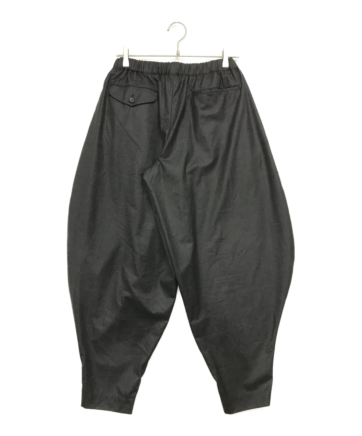 [Pre-owned] BLACK COMME des GARCONS AD2021 Balloon wide pants / easy / classic / masterpiece / check 1H-P005