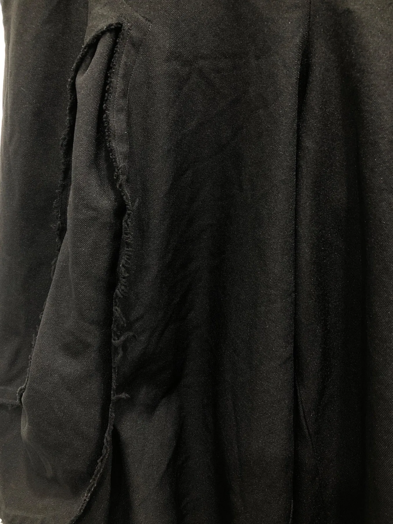 [Pre-owned] BLACK COMME des GARCONS Modified Damaged Wide Pants 1A-P001