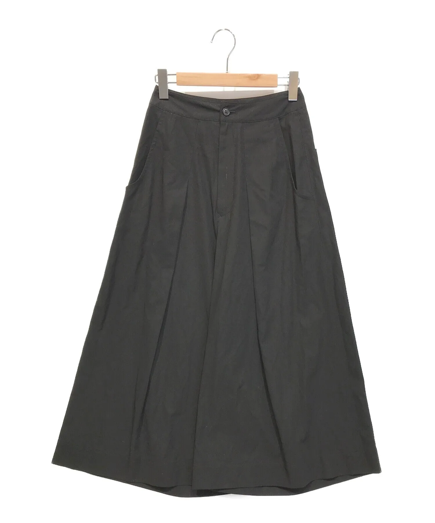 [Pre-owned] LIMI feu Calico A Belt Tuck Wide Pants LD-P02-003